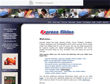 Tablet Screenshot of exslides.com